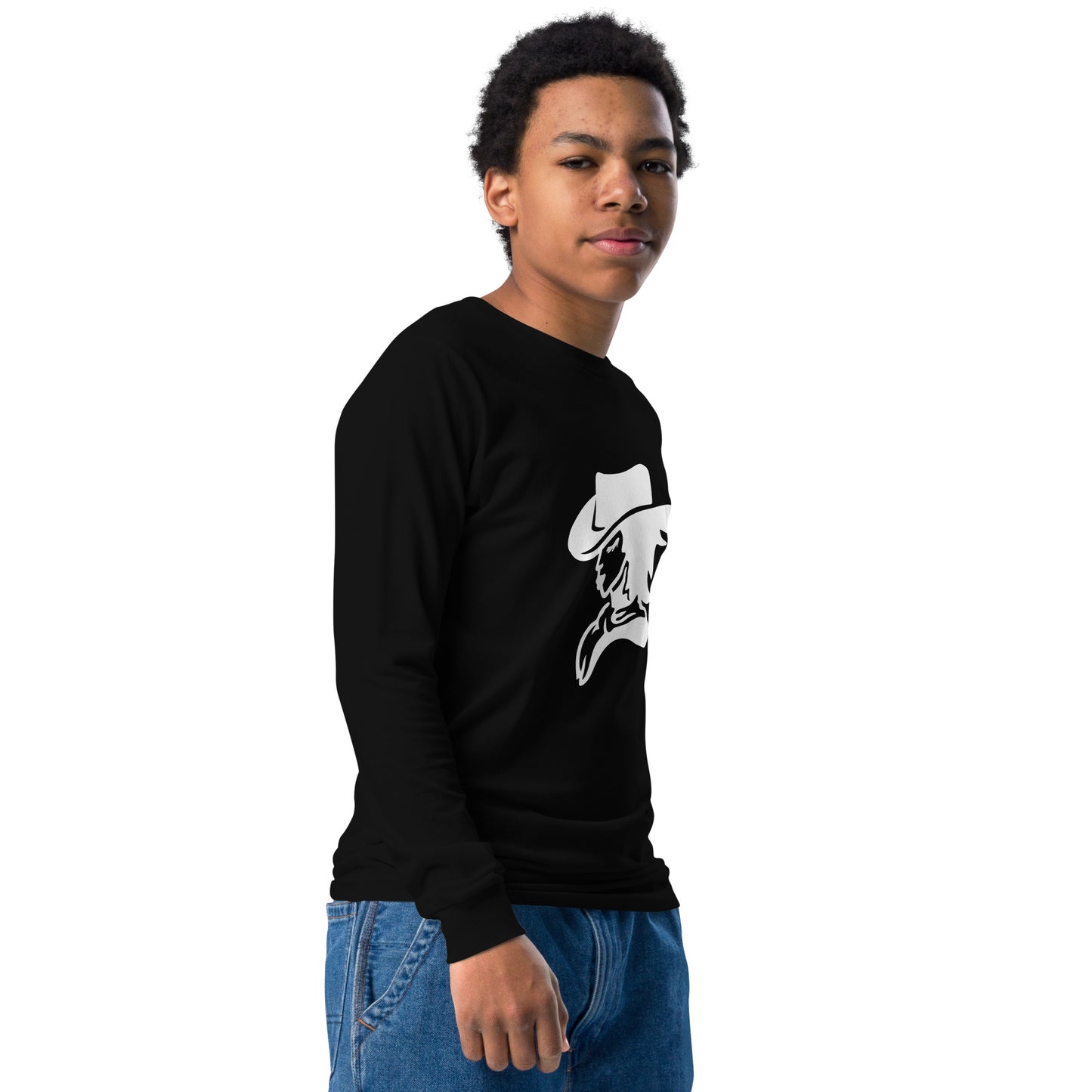Youth long sleeve tee - vedere lateral