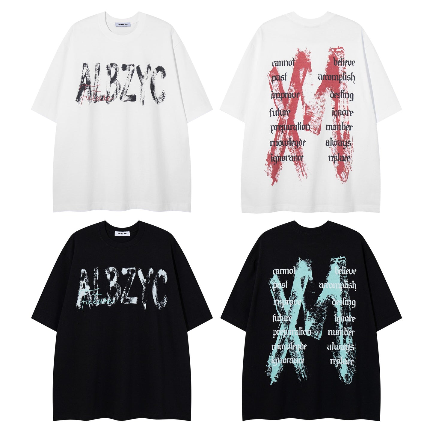 Make old graffiti letters short sleeves