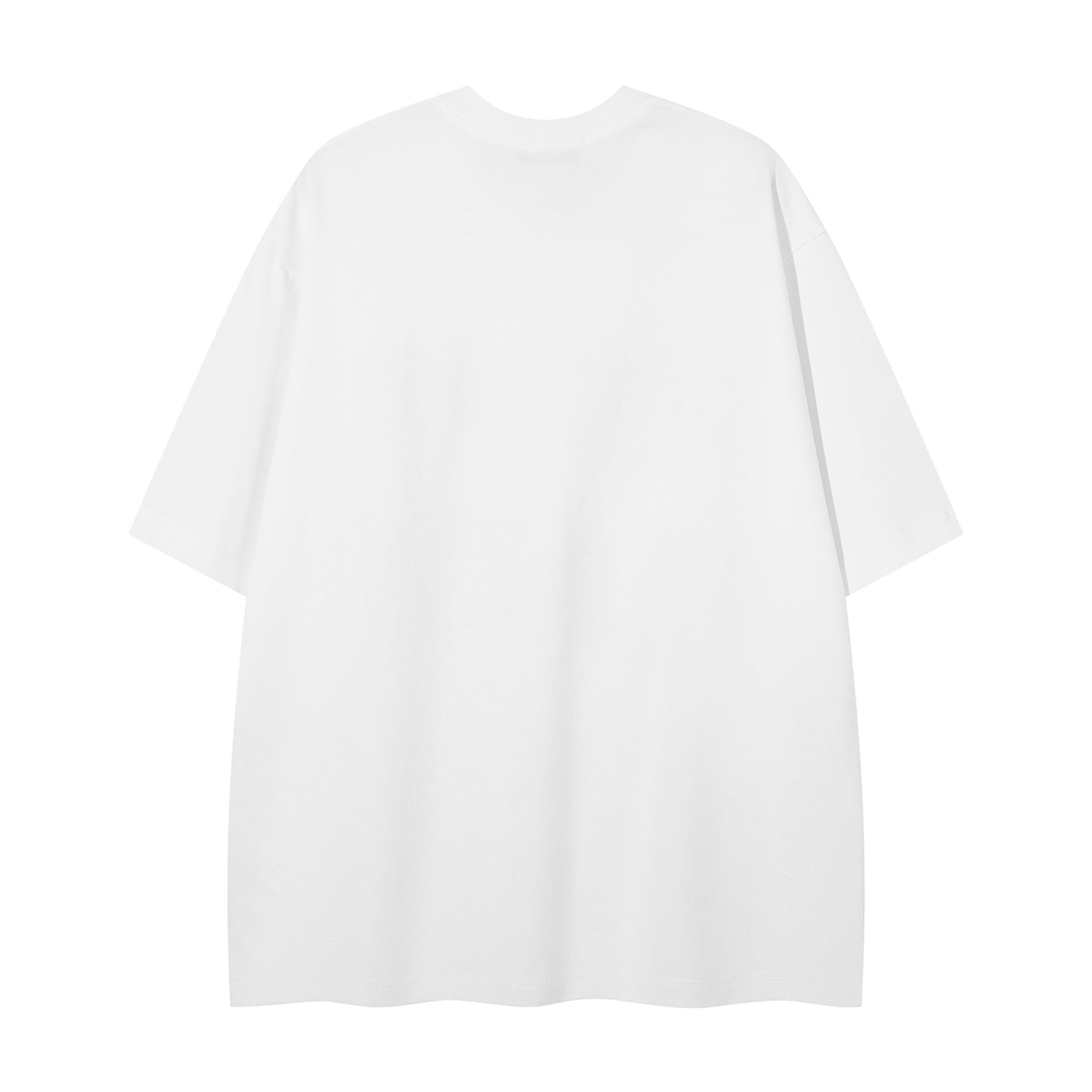 Apple printed short sleeved shirt