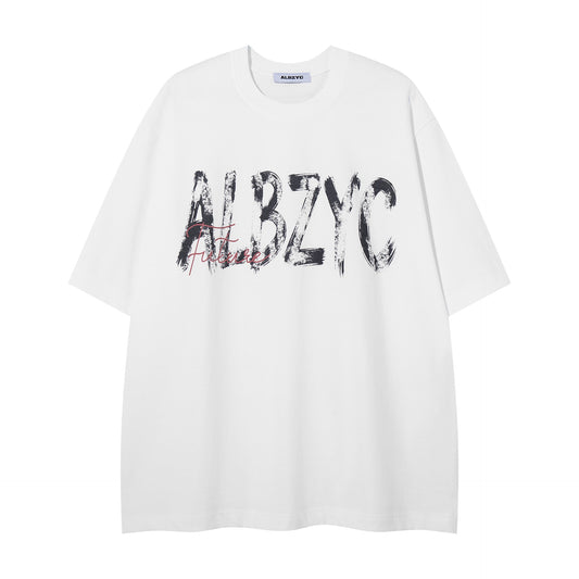 Make old graffiti letters short sleeves