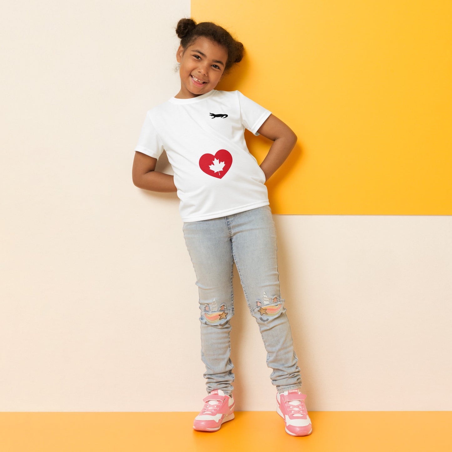 Kids crew neck t-shirt - vedere față