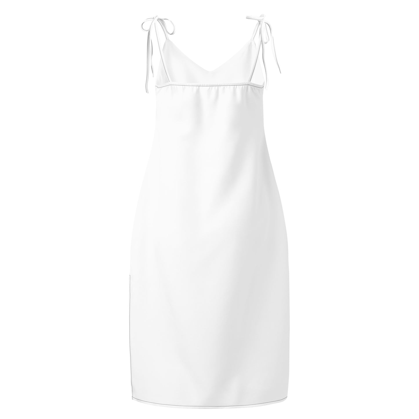 Tie-strap midi dress - vedere spate