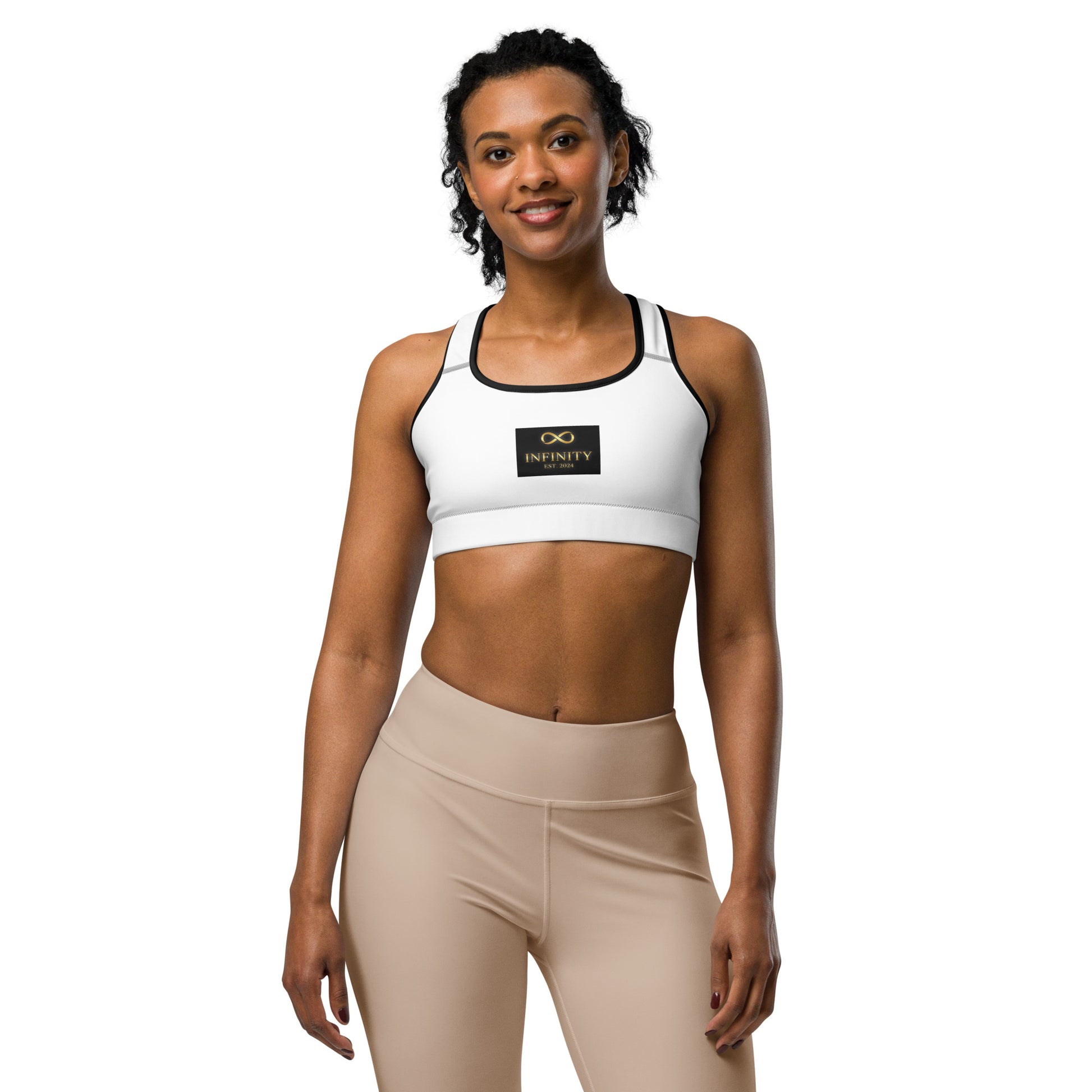 Sports bra - vedere față | infinity