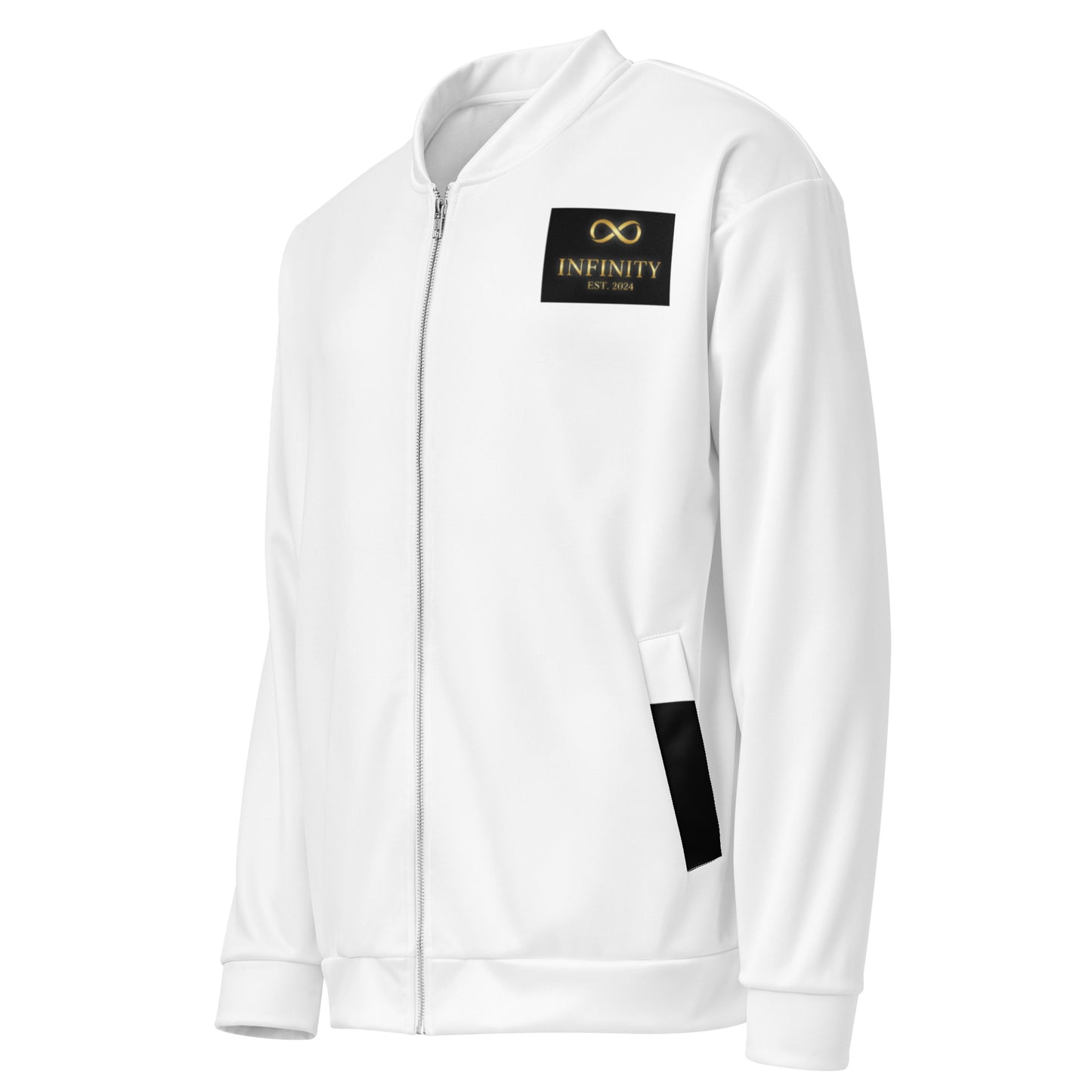Unisex Bomber Jacket - vedere ateral stanga
