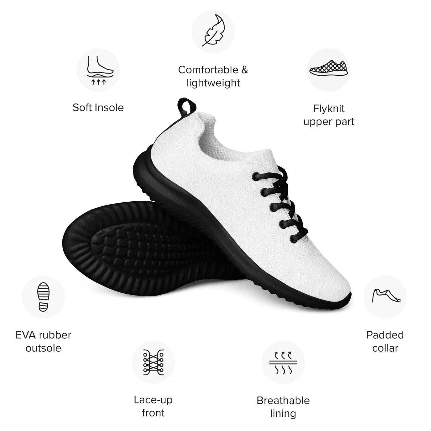Men's athletic shoes - față