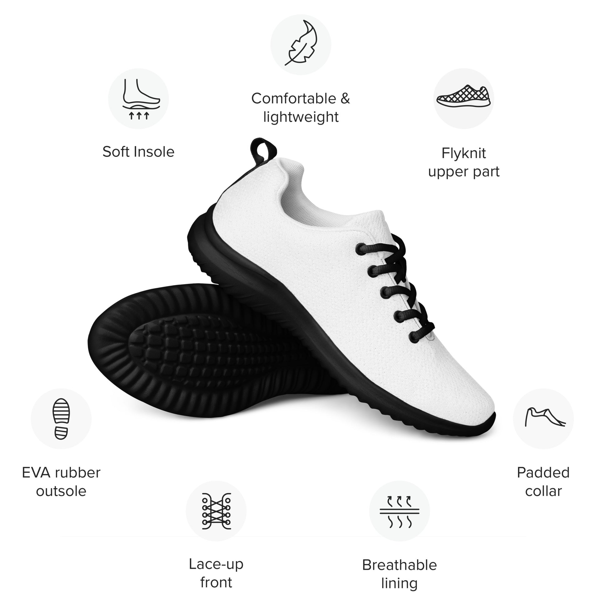 Men's athletic shoes - față