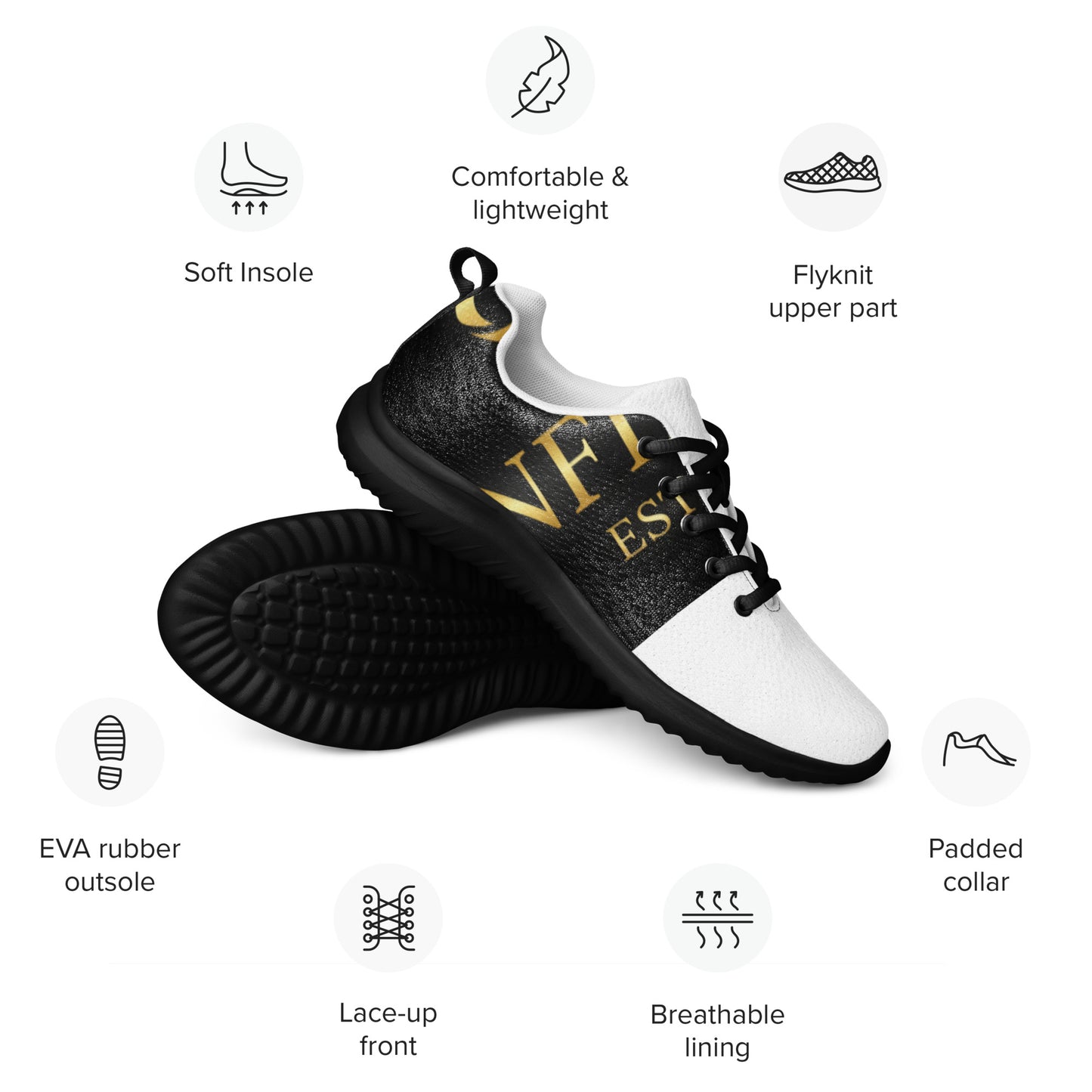 Men's athletic shoes - față
