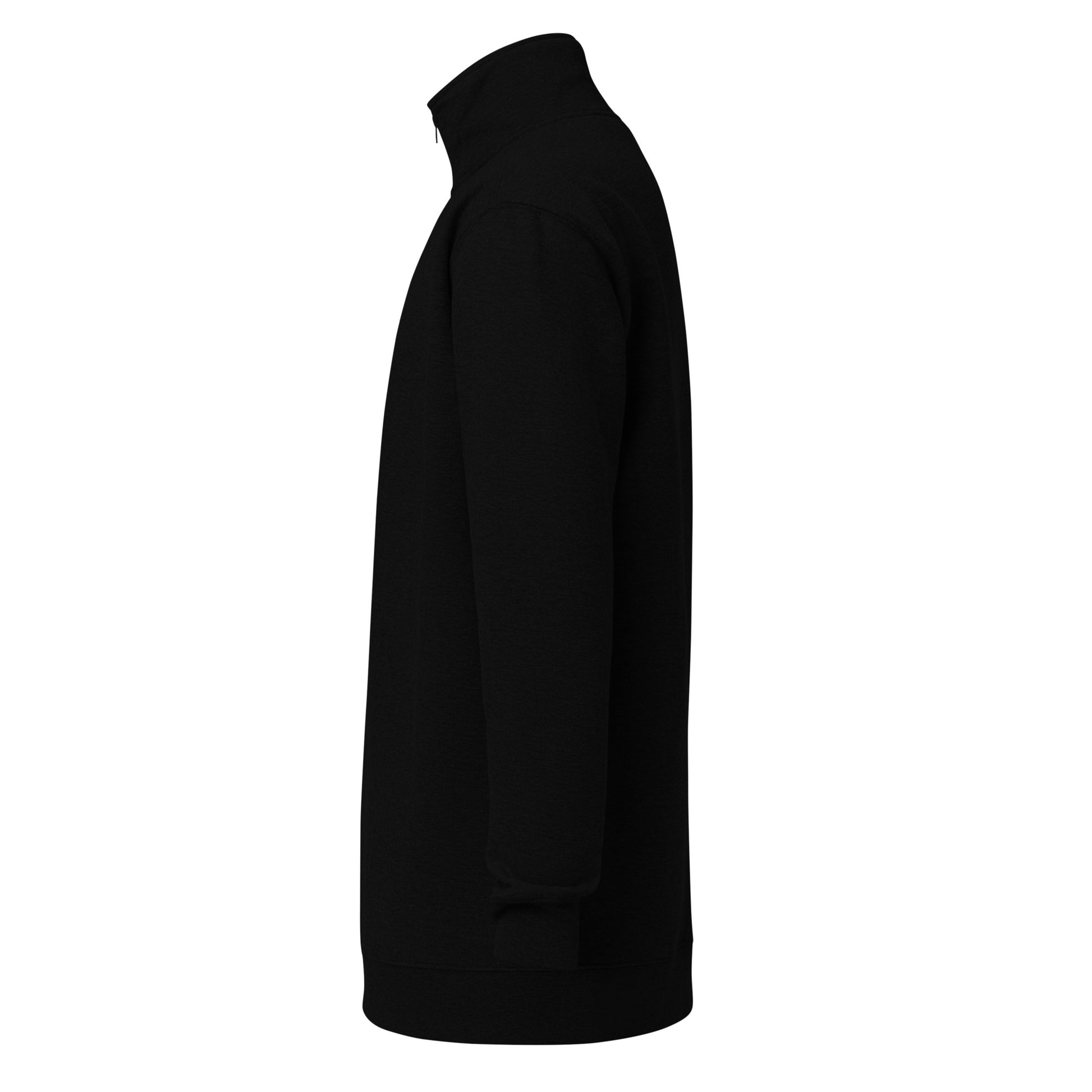 Unisex fleece pullover - vedere lateral stînga