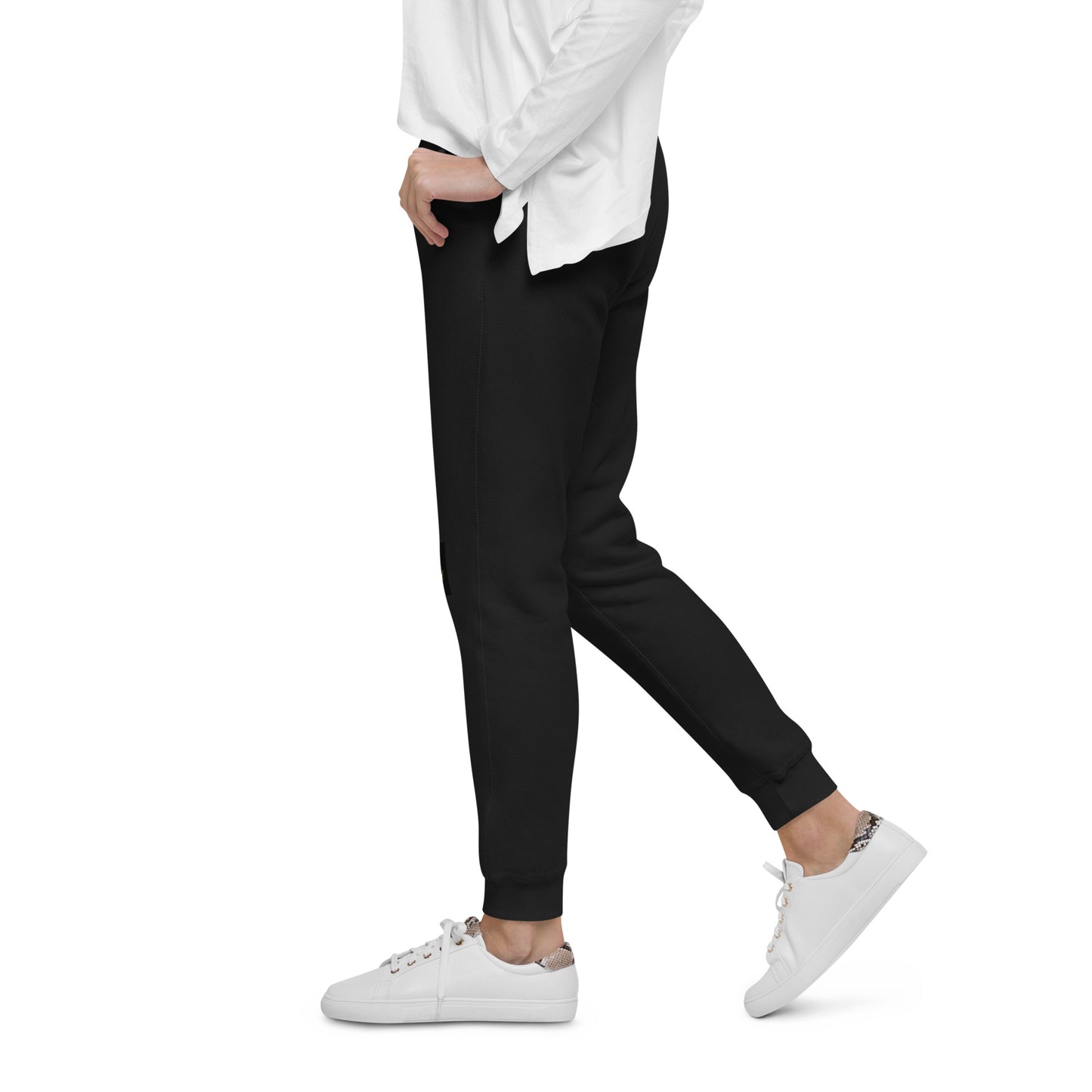 Unisex fleece sweatpants  latetal reata