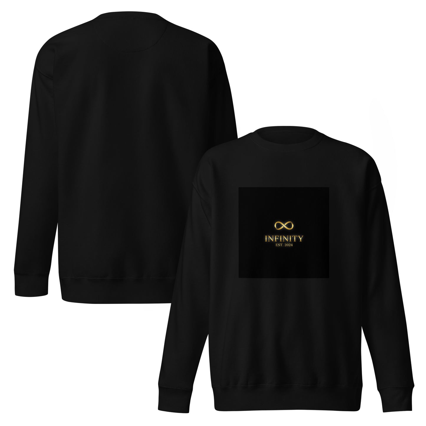 Sweatshirt Infinity ∞ Premium —față