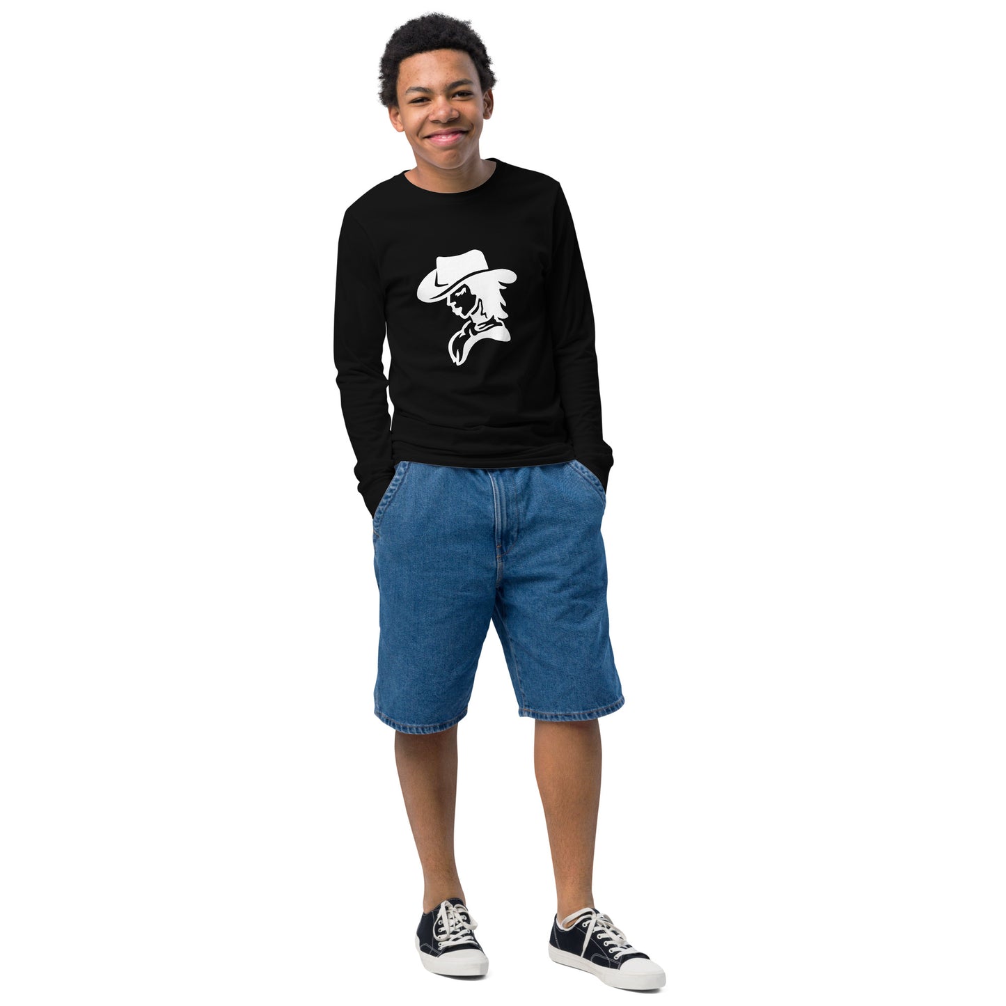 Youth long sleeve tee - vedere față