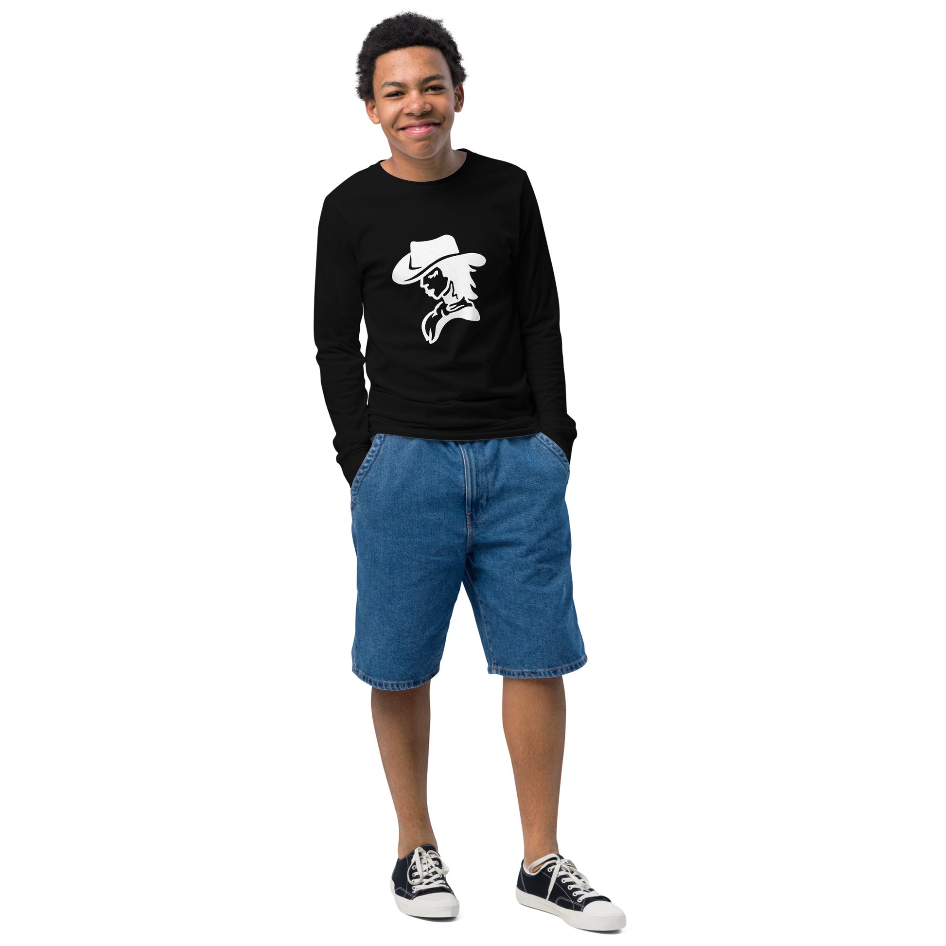 Youth long sleeve tee - vedere față